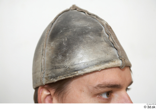 Medieval leather helmet 1 army head helmet leather helm medieval…